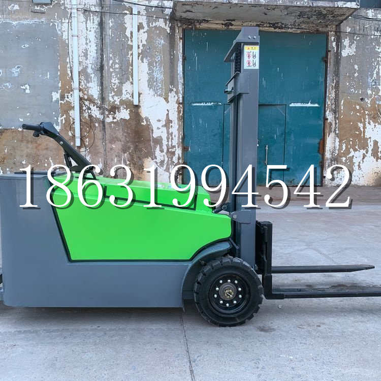 武陟县小型电动叉车1吨2吨步行站驾式电瓶堆高充电装卸车液压升降车铲车