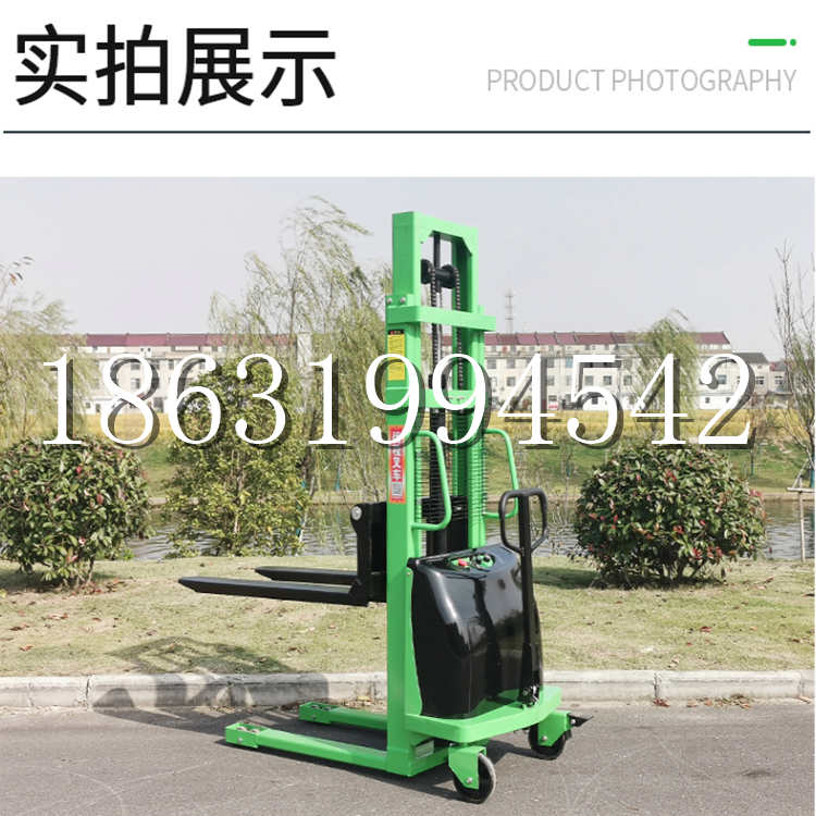 武陟县电动叉车堆高车液压铲车电瓶1吨2吨站驾步行式小型全自动叉车